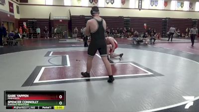 JV-43 lbs Cons. Semi - Gabe Yappen, Maquoketa vs Spencer Connolly, Dubuque Hempstead