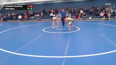 109-120 lbs Cons. Round 1 - Alejandro Velasquez, Lexington vs Jaren Small, Kearney Matcats