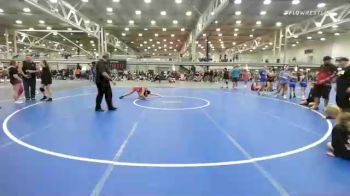 106 lbs Quarterfinal - Taina Mcgowan, Misfits Sweet Lightning vs Angelina Cassioppi, Midwest Black Mambas Team 1