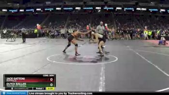 D1-130 lbs Cons. Semi - Jack Gattoni, Northville vs Dutch Ballan, Traverse City Central