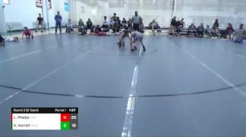 90 lbs Round 3 (6 Team) - Kameron Harrell, RAIDER NATION WC vs Lucas Phelps, ICON WRESTLING CLUB