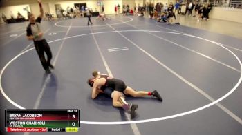 114 Championship Bracket Cons. Round 3 - Bryan Jacobson, Kenyon-Wanamingo vs Weston Charmoli, St. Francis