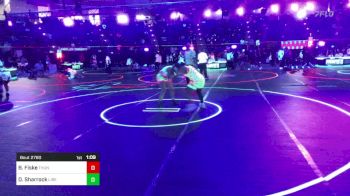 136 lbs Round Of 16 - BellaRay Fiske, Thundercats WC vs Devin Sharrock, Liberty Common