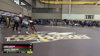 133 lbs Quarterfinal - Patrick Hebreard, Case Western Reserve vs Jaden Hinton, Baldwin Wallace