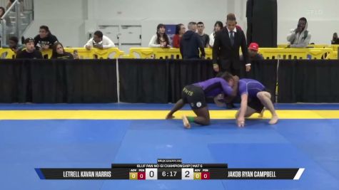 Jakob Ryan Campbell vs Letrell Kavan Harris 2026 Pan IBJJF Jiu-Jitsu No-Gi Championship