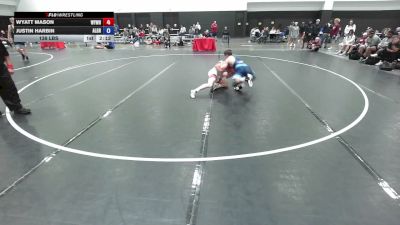 138 lbs Wyatt Mason, Team Wyoming White vs Justin Harbin, Team Alabama
