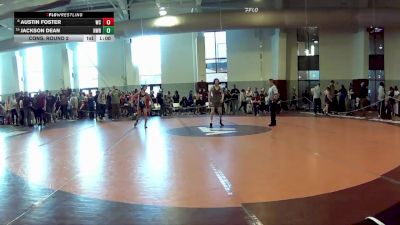 105 lbs Cons. Round 2 - Jackson Dean, Noke Wrestling RTC vs Austin Foster, Amherst Wrestling Club