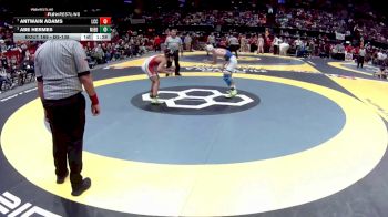 D3-138 lbs Semifinal - Abe Hermes, Mil. Edison vs Antwain Adams, Lima C.c.