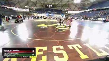 2A 220 lbs Cons. Round 2 - Alastair Yeates, Burlington-Edison vs Anthony Ramos, Grandview