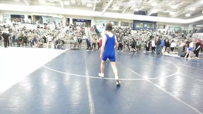 132 lbs Champ. Round 1 - Nixon Canfield, Sanderson Wrestling Academy vs Kimball Jeppson, Ridgeline Riverhawks
