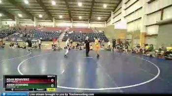 126 lbs Semis & 1st Wrestleback (8 Team) - Adan Benavidez, NEW MEXICO1 vs Aiden Downing, MONTANA1