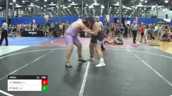 285 lbs Rr Rnd 2 - Christopher Flachs, Quincy Cyclones vs Paul Ford, Team Vision Quest