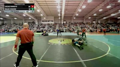160 lbs 7th Place - Lucas Parietti, MO vs Isaak Chavez, CO