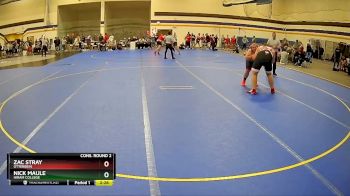 285 lbs Cons. Round 2 - Nick Maule, Hiram College vs Zac Stray, Otterbein