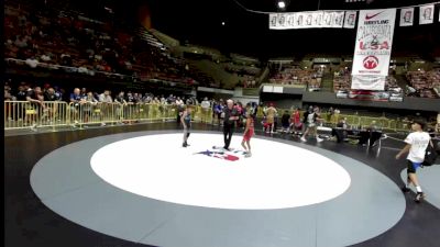 75 lbs Champ. Round 1 - Noah Lagman, Monster Garage Wrestling vs Lorenzo Choto, Daniel Cormier Wrestling Club