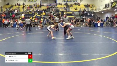 127 lbs Quarterfinal - Liam Lawler, Bishop McDevitt vs Matthew Salmon, Fort LeBoeuf