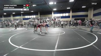 157 lbs Consi Of 64 #1 - Dominic Martinez, Fighting Squirrels WC vs Danny Malloy, Great Oak HS