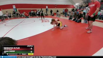 79-81 lbs Round 2 - Remington Butler, Wiggins Youth vs Aiden Snider, HRA