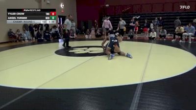 174 lbs Champ. Round 1 - Tyler Crow, Truett-McConnell (Ga.) vs Angel Turner, Montreat College
