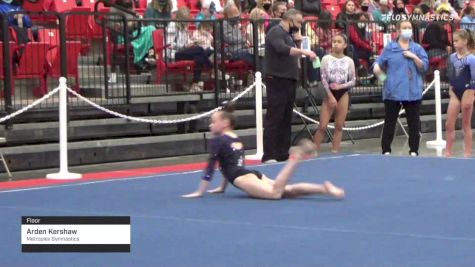 Arden Kershaw - Floor, Metroplex Gymnastics - 2021 Region 3 Women's Championships