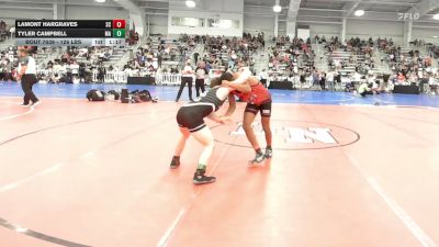 126 lbs Round Of 64 - Lamont Hargraves, SC vs Tyler Campbell, MA