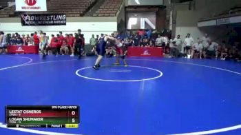 285 lbs Placement Matches (16 Team) - Lestat Cisneros, CMWA vs Logan Shumaker, TCWA