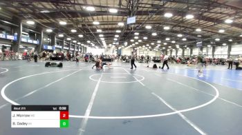 220 lbs Consi Of 8 #2 - Jamil Morrow, MD vs Bryce Dadey, NY