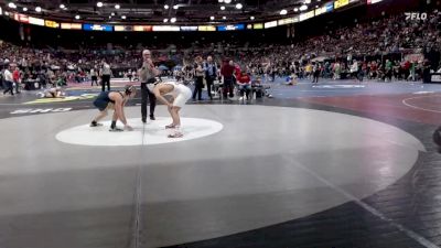 6A 144 lbs Quarterfinal - Darius Case, Meridian vs Michael Mcarthur, Canyon Ridge