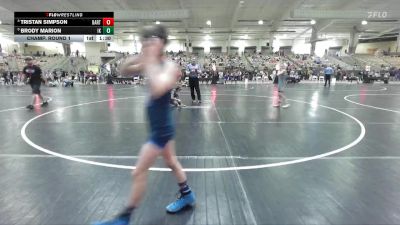 75 lbs Champ. Round 1 - Brody Marion, Iron Knights vs Tristan Simpson, Big Red Wrestling Club