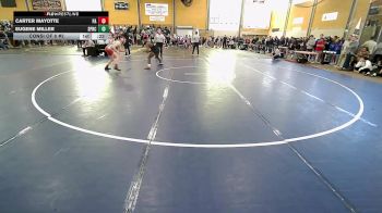 150 lbs Consi Of 8 #2 - Carter Mayotte, Pinkerton Academy vs Eugene Miller, Springfield Central