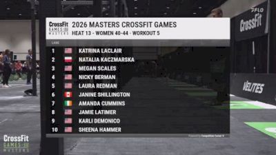 Mixed Master - Workout 5 | 40-44 Heat 2