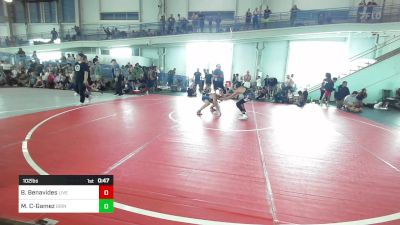 102 lbs Consi Of 4 - Brandon Benavides, Live Training Systems vs Mason Contreras-Gamez, Grindhouse WC