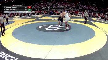 D2-285 lbs Cons. Round 1 - Alex Hinojosa, Defiance vs Conner Green, Logan Elm