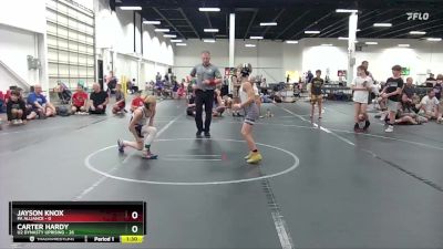 68 lbs Round 5 (6 Team) - Carter Hardy, U2 Dynasty Uprising vs Jayson Knox, PA Alliance