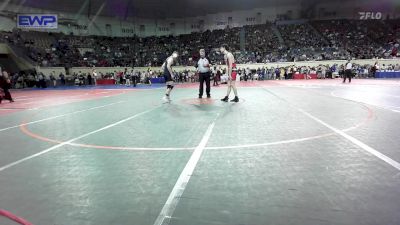 150 lbs Round Of 64 - Slater Parker, Mustang Middle School vs Tate Simmons, Team Guthrie Wrestling