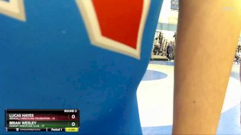 90 lbs Round 2 (10 Team) - Bob Rousseve-Ross, Hobart Wrestling Club vs Benito Delgado, Roncalli Wrestling Foundation