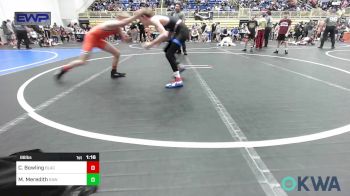 88 lbs Quarterfinal - Caden Bowling, Blackwell Wrestling Club vs Matthew Meredith, Raw Wrestling Club