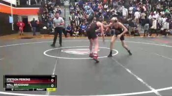 126 lbs Cons. Round 2 - Will Bradshaw, Boulder City vs Stetson Perkins, Lincoln