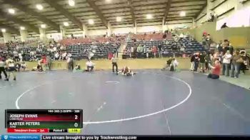 288 lbs Cons. Round 5 - Karter Peters, Juab vs Joseph Evans, Lone Peak