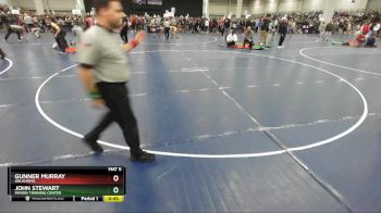 132 lbs 3rd Place Match - Gunner Murray, Oklahoma vs John Stewart, Minion Training Center