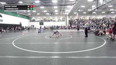 65 lbs Cons. Round 2 - Vincent Burgo, Commados Wrestling vs Harrison Zajic, Trailhands