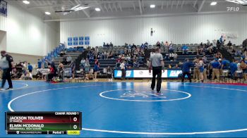 285 lbs Cons. Round 2 - Paul Harvey, Lewisburg vs Hunter Childers, North Pontotoc High School