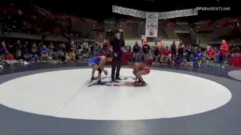 100 lbs Round 3 (10 Team) - Marley Lopin, SAWA vs Jaylee Cazares, SDIKWA