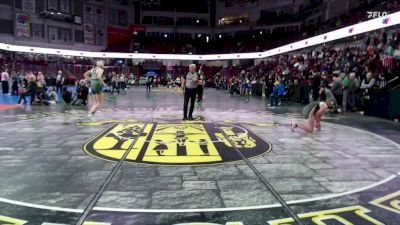 130 lbs Champ. Round 1 - Shelby Butler, Eagle vs Sophie Maciel, Capital