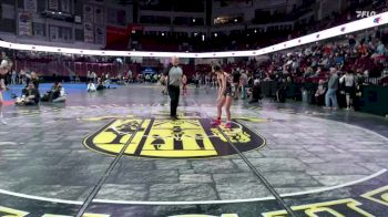 125 lbs Champ. Round 1 - Charlee Noah, Tri-Valley vs Poppy Nichols, Parma