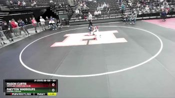 101 lbs Cons. Round 3 - Mason Curtis, Westlake Wrestling Club vs Paeyton Waddoups, Corner Canyon