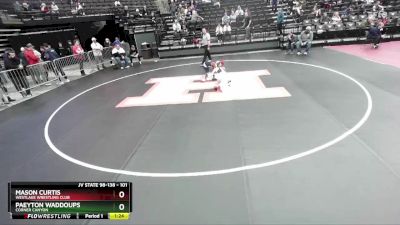 101 lbs Cons. Round 3 - Mason Curtis, Westlake Wrestling Club vs Paeyton Waddoups, Corner Canyon