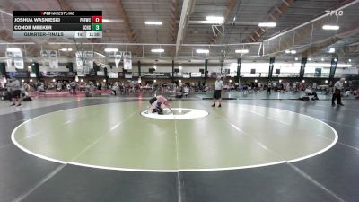 175 lbs Quarterfinal - Joshua Wasnieski, Pheonix Wrestling vs Conor Meeker, Gonzaga College High School