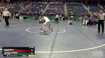 3A 106 lbs Champ. Round 1 - Lucas Belk, Piedmont vs Nathan Maness, Union Pines