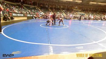 75 lbs Consi Of 4 - Bentley Melson, Backyard Brawlers vs Isaac Glover, Brushy Wrestling Club